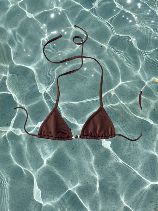 Espresso Bikini Top